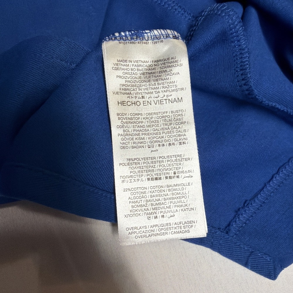 Nike NFL Indianapolis Colts On-Field DriFIT Half-Zip Blue Mens Medium - Picture 5 of 9